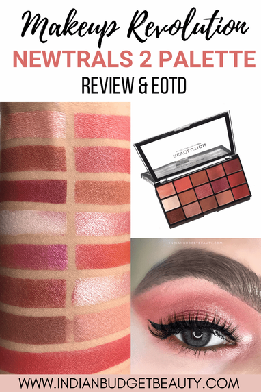 Makeup Palette Newtrals 2 Review, Swatches