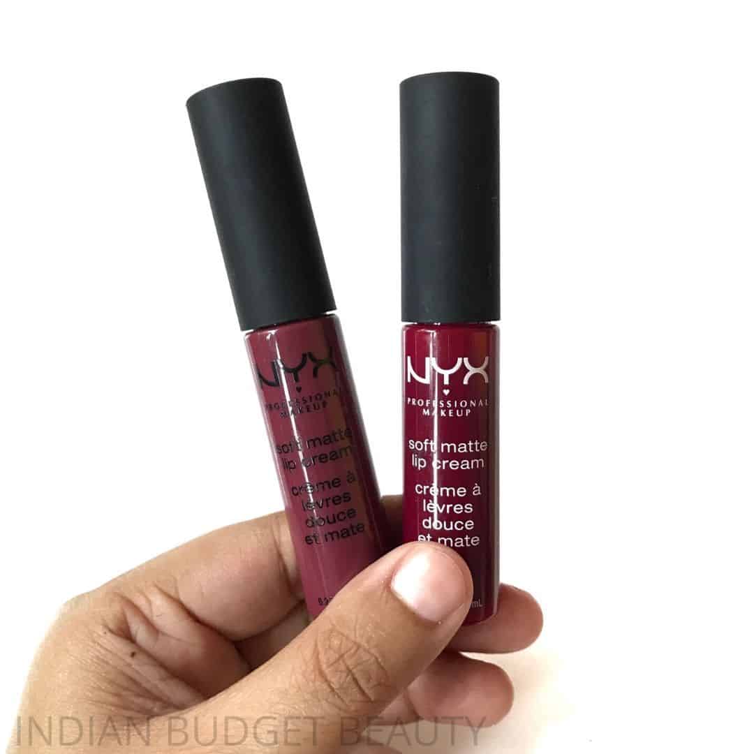 NYX Soft Matte Lip Cream Copenhagen & Madrid Review