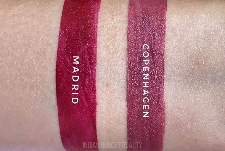 NYX Soft Matte Lip Cream Swatches