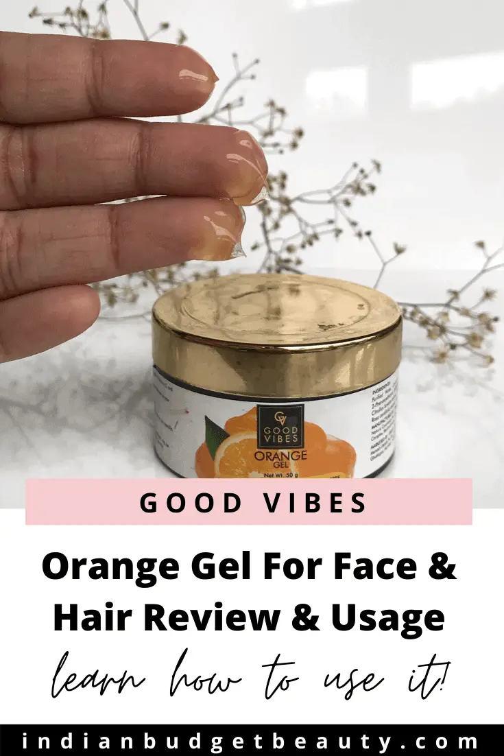 Good Vibes Orange Gel Review