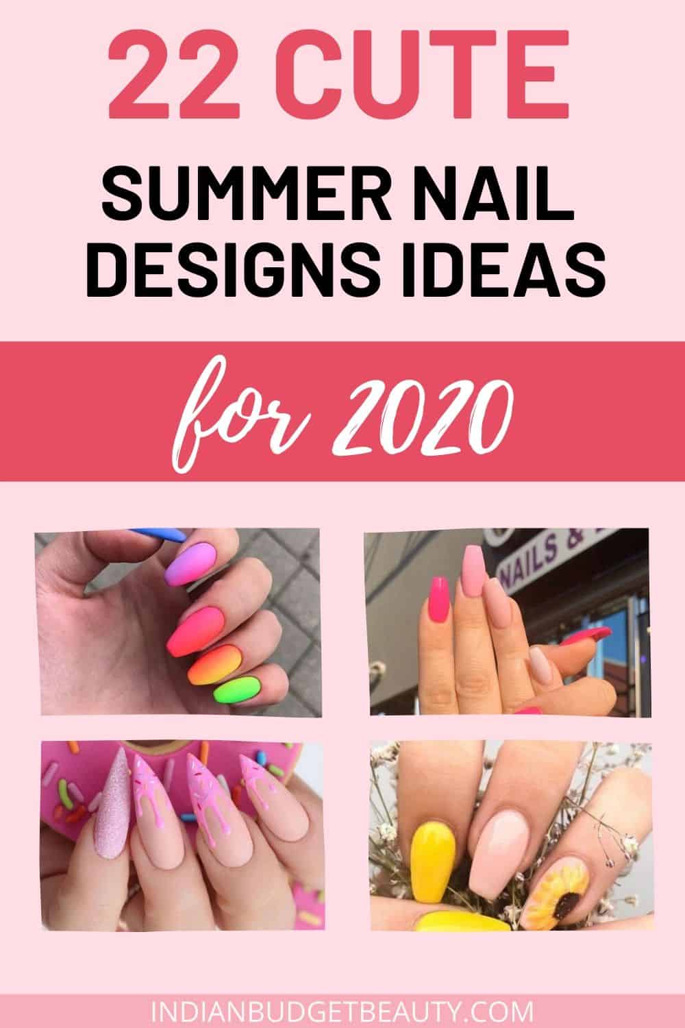 cute summer nail designs