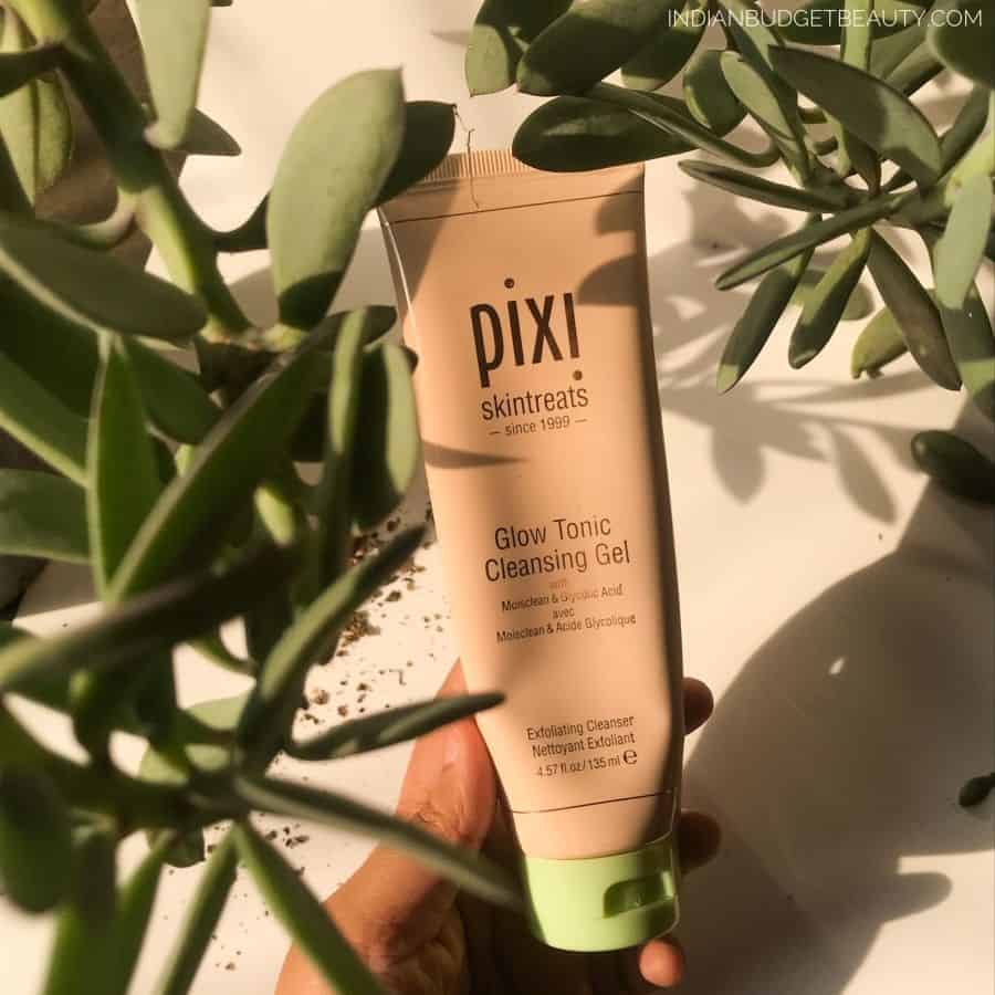 pixi glow tonic cleansing gel review