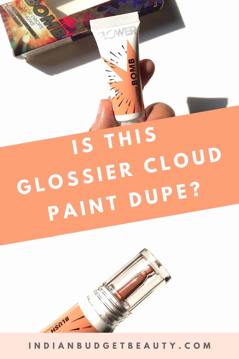 glossier cloud paint dupe