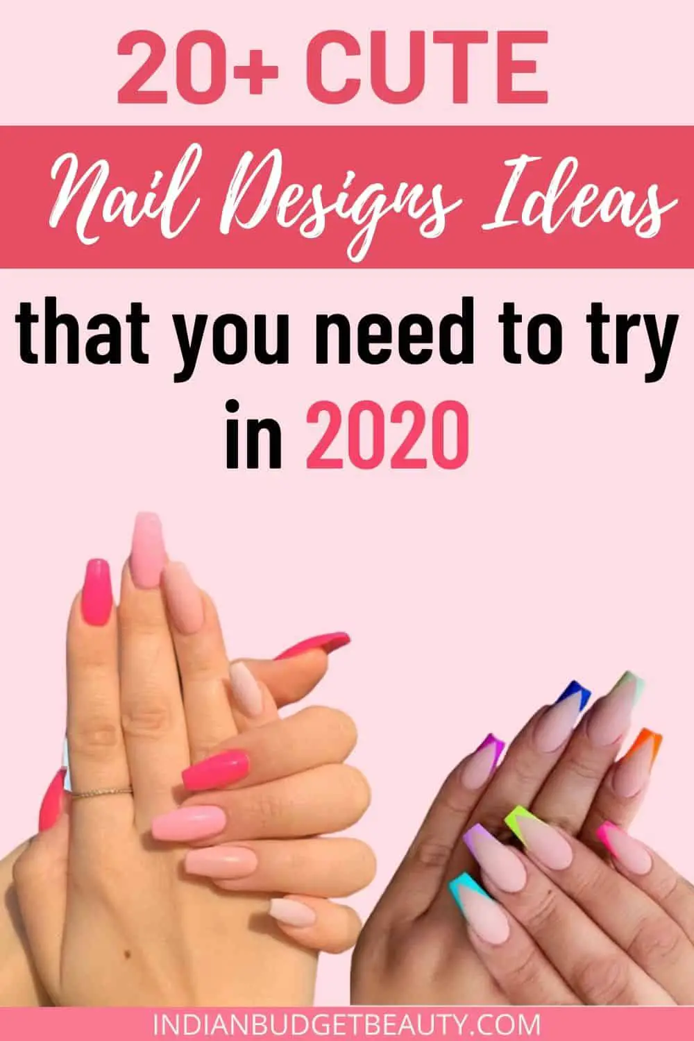 acrylic nail ideas for summer