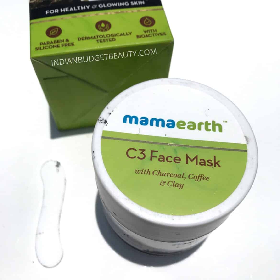 mamaearth c3 face mask review