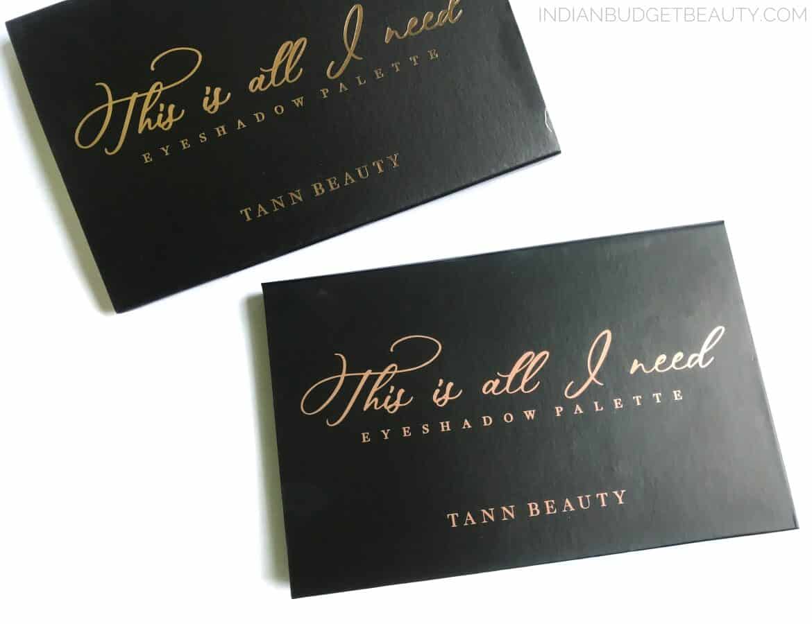 tann beauty eyeshadow palette review