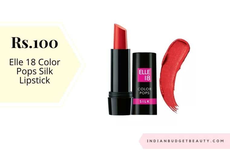lipsticks under 100 Elle 18 Color Pops Silk Lipstick