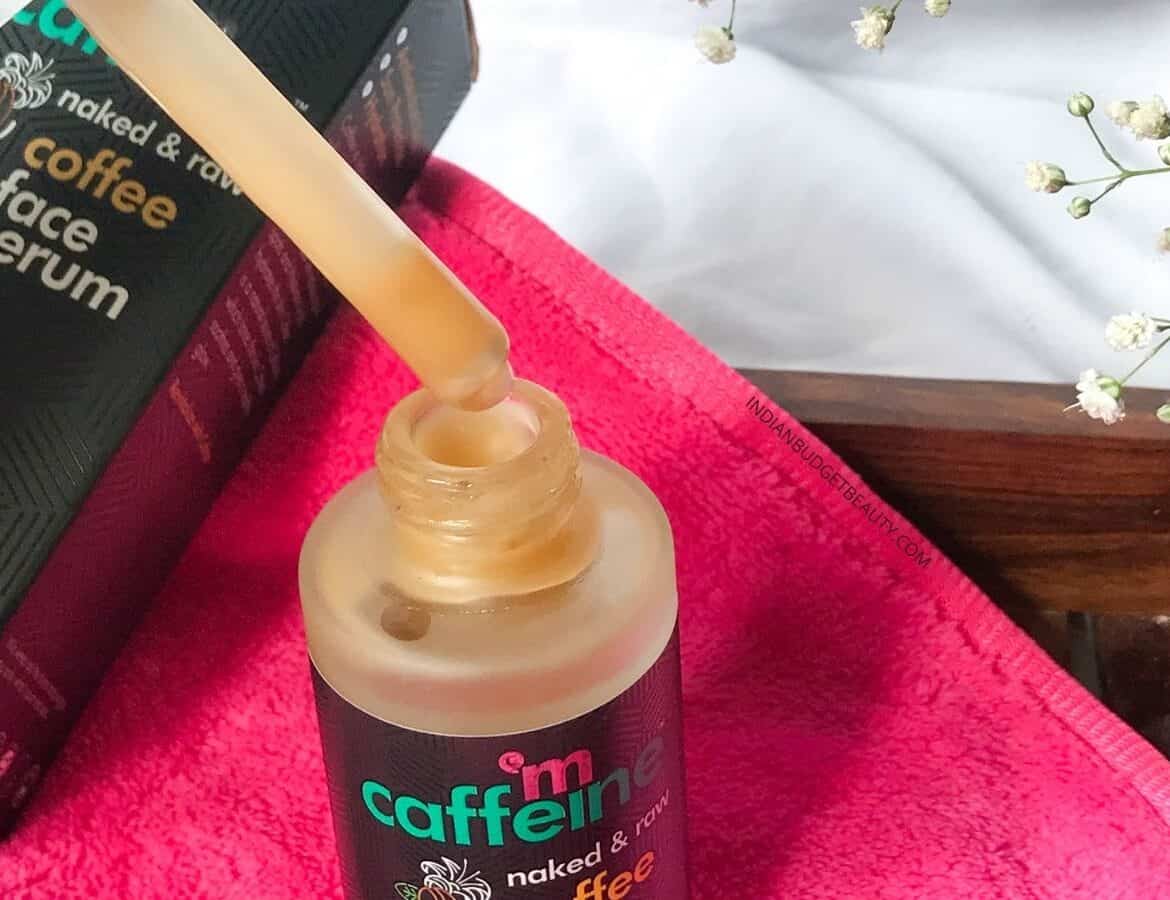 mCaffeine Coffee Face Serum review