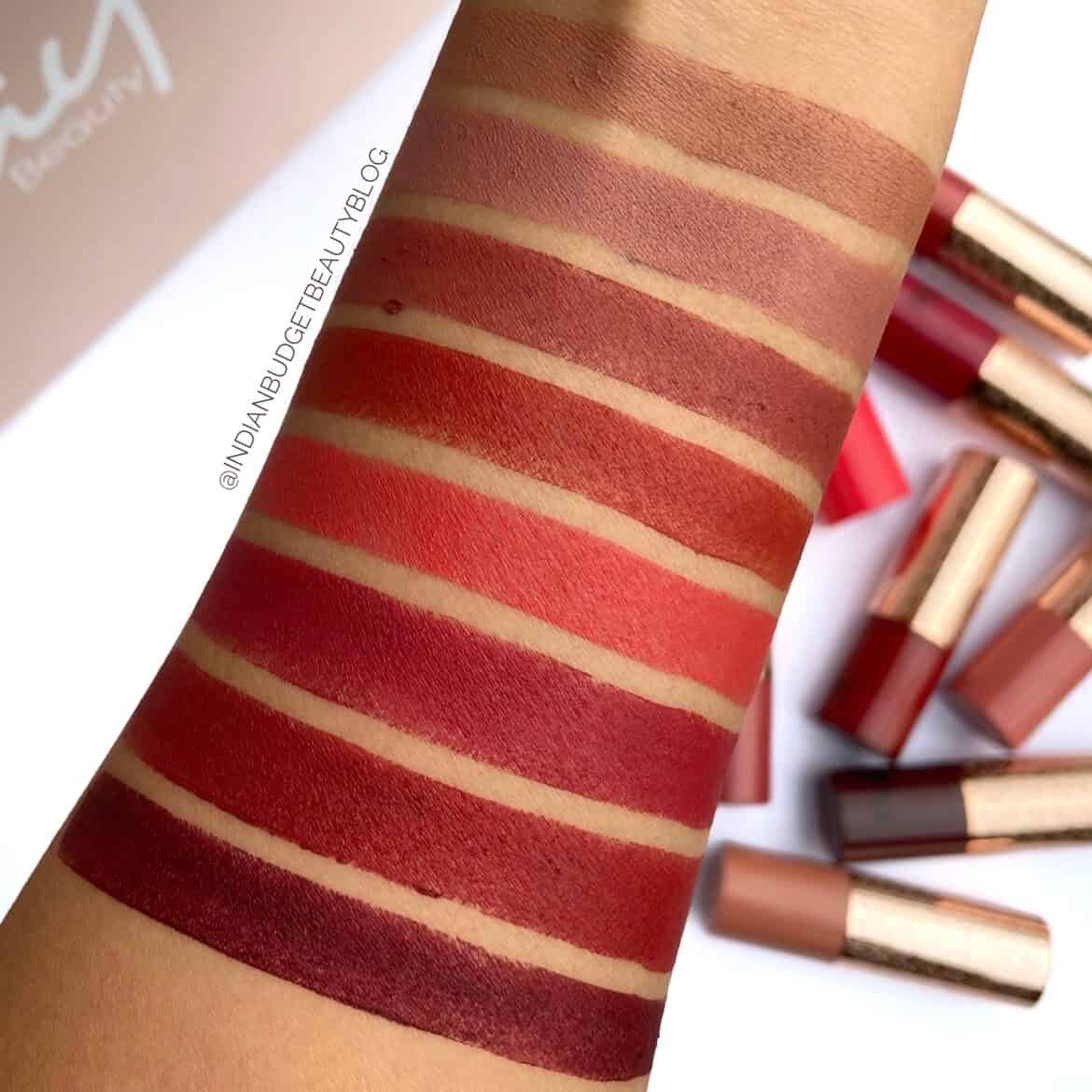 kay beauty lipstick swatches