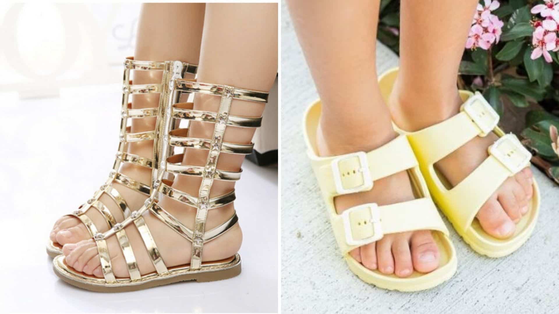 Gladiators & Flatbed Sandals for a brunch Look