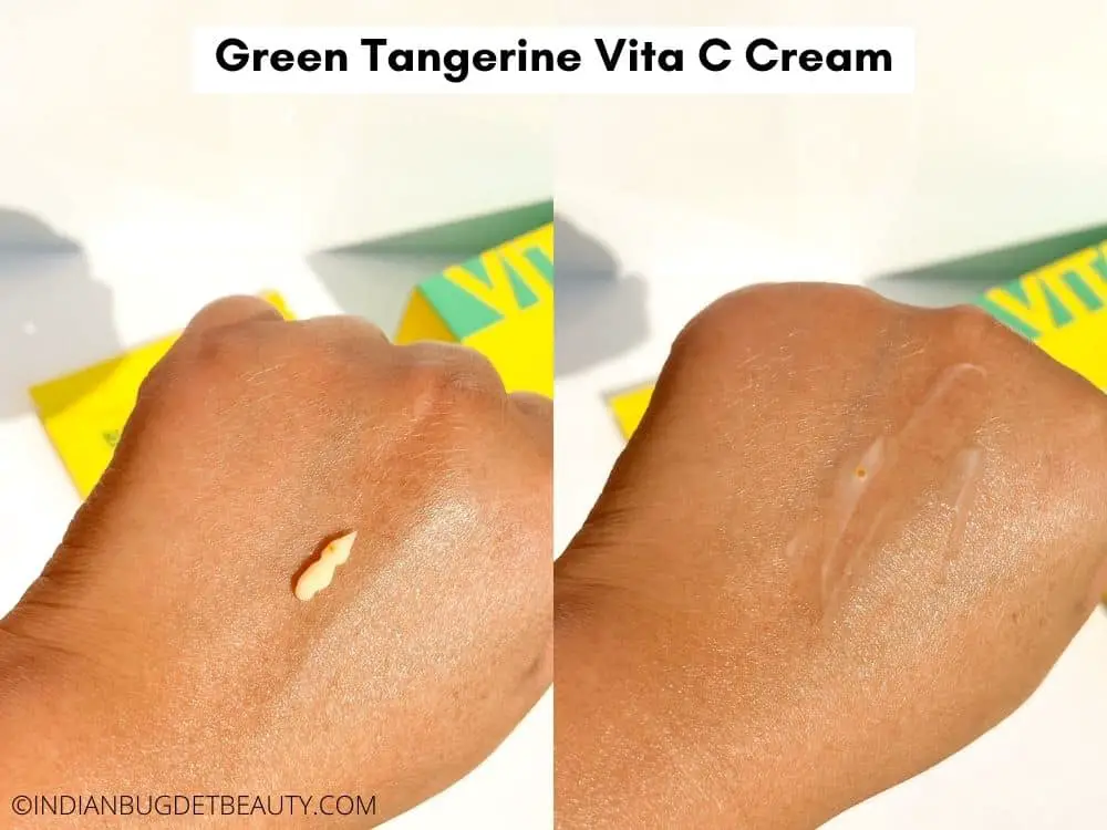 goodal green tangerine vita c cream review