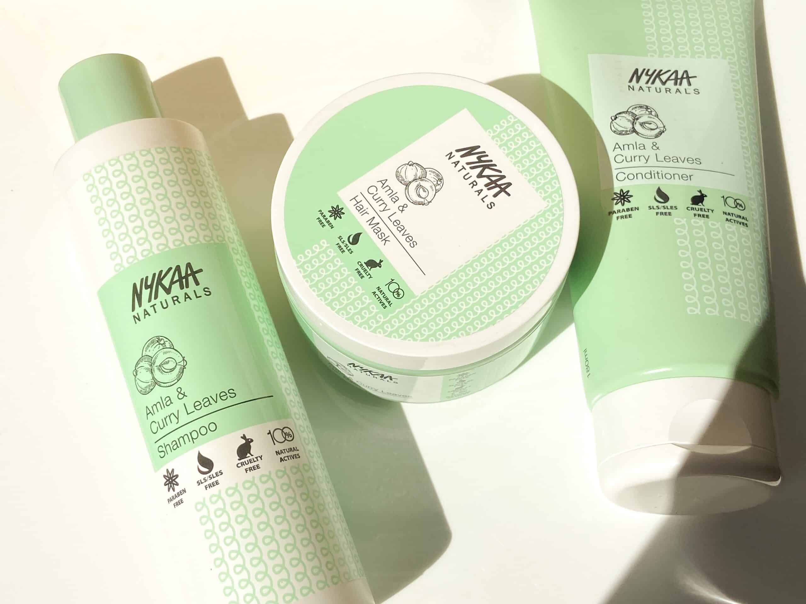 Nykaa Naturals Amla and Curry Leaves Haircare Review scaled