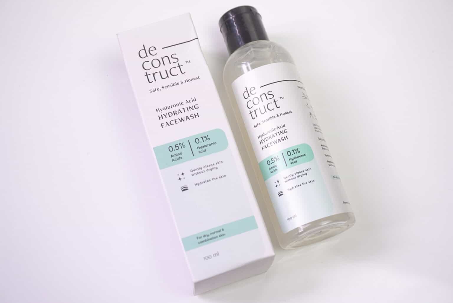 Deconstruct Skincare Hyaluronic Acid Face Wash & NMF Hydrating