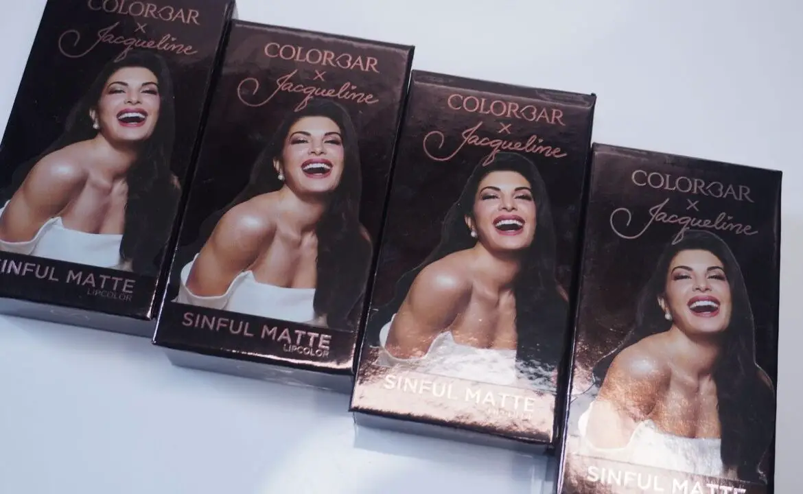 Colorbar X Jacqueline Sinful Matte Lipcolor Packaging