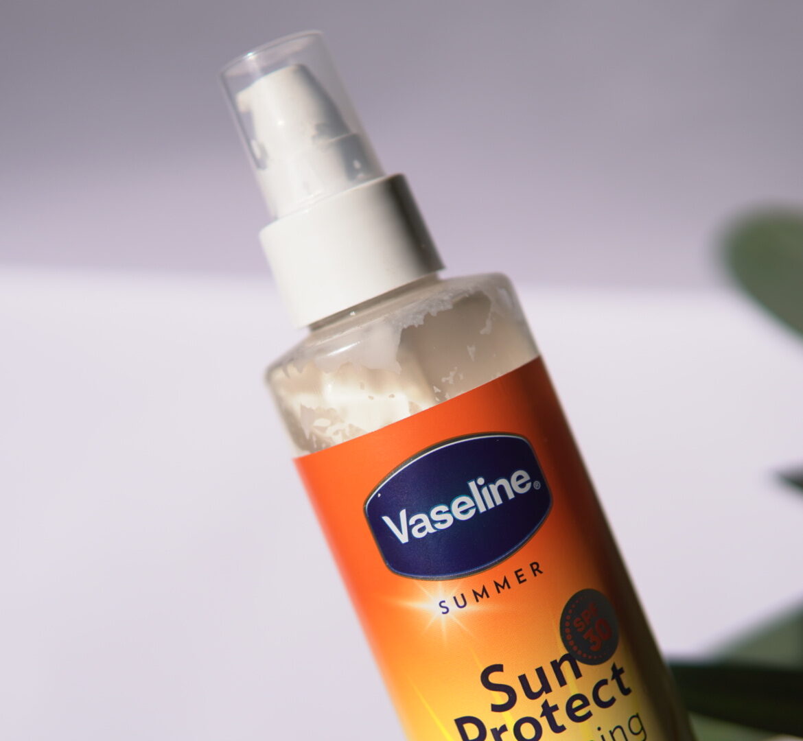 Vaseline Sun Protect Calming SPF 30 Body Serum Lotion Review